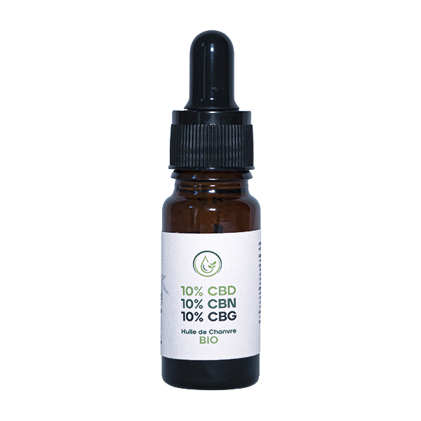 HUILE FULL SPECTRUM 10% CBG/CBN
