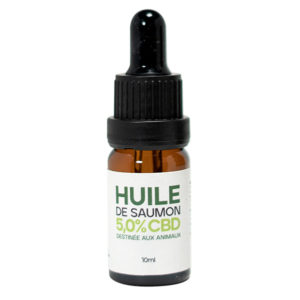 HUILE DE SAUMON AU CBD – 5%